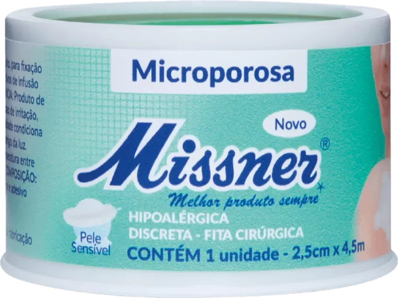 FITA MISSNER MICROPOROSA 02,5CMX4,5M