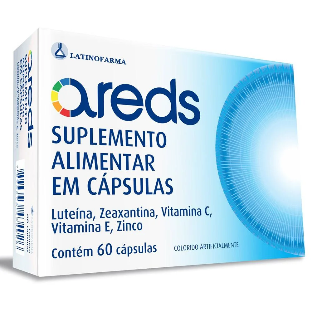 Suplemento Alimentar Areds com 60 Cápsulas