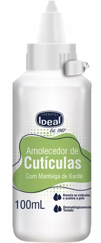 AMOLECEDOR DE CUTÍCULA IDEAL 100ML MANTEIGA KARITÉ