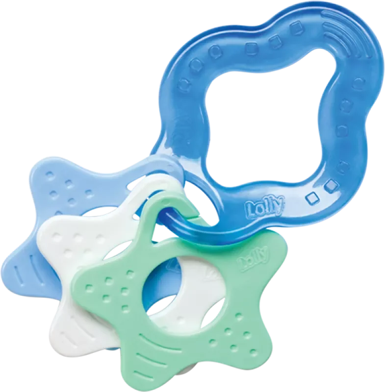 MORDEDOR LOLLY CLEAN C7041-01 ESTRELA AZUL