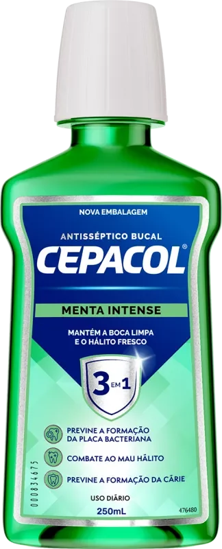 ANTISSÉPTICO BUCAL CEPACOL 250ML MENTA INTENSE
