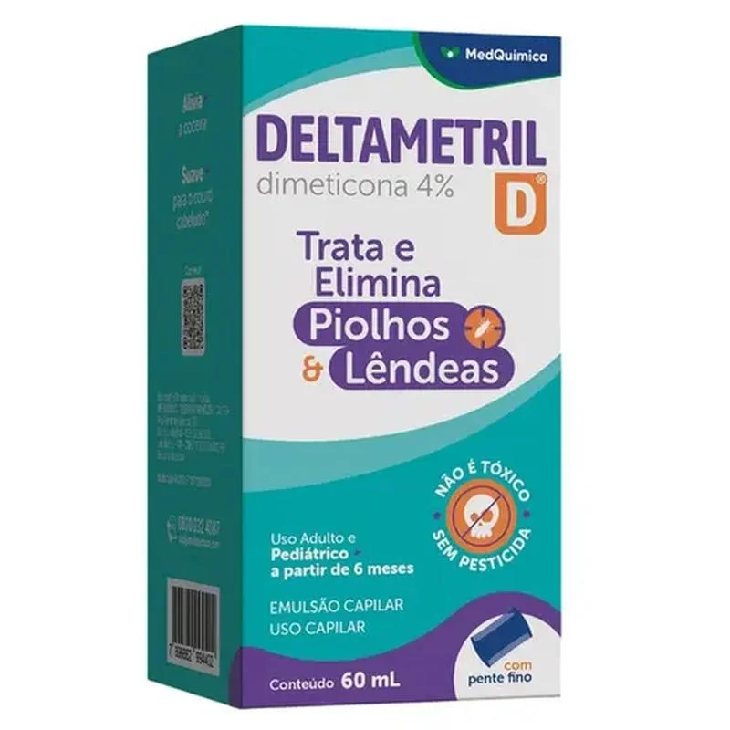 Deltametril D 4% Emulsão Capilar 60ml