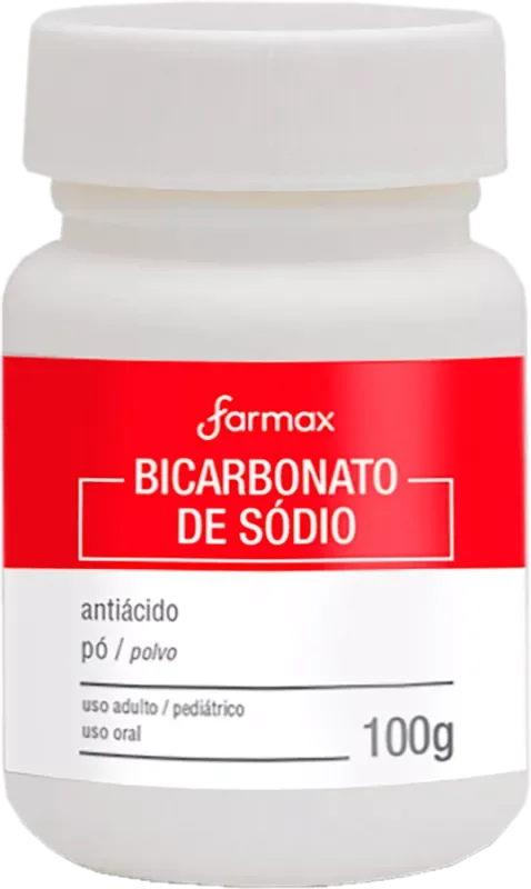 BICARBONATO DE SÓDIO FARMAX 100G ANTIÁCIDO