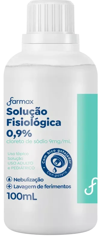 SORO FISIOLÓGICO FARMAX 0100ML