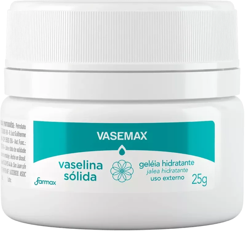 VASELINA FARMAX 025G GELÉIA HIDRATANTE