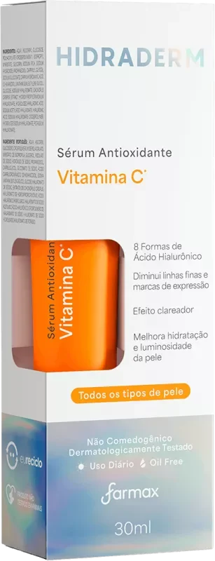 SÉRUM FACIAL HIDRADERM 30ML VITAMINA C