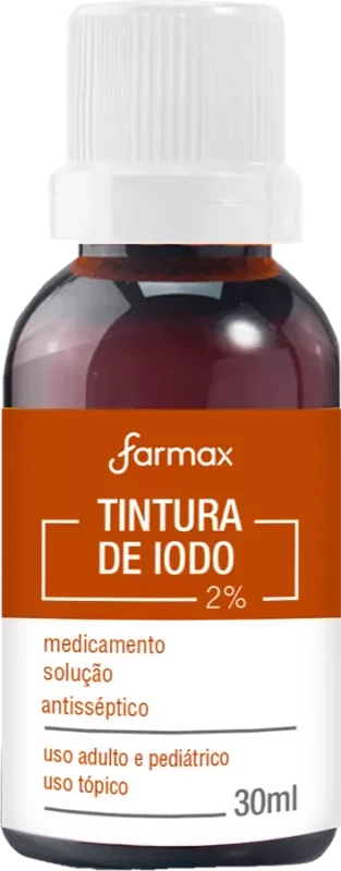 TINTURA DE IODO FARMAX 030ML