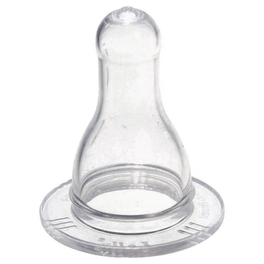 Bico de Mamadeira Silicone Redondo Pepeta com 1 Unidade