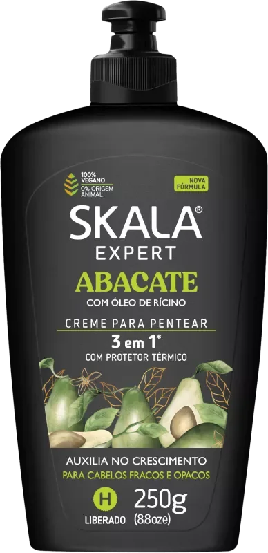 CREME PARA PENTEAR SKALA 250G ABACATE 3EM1