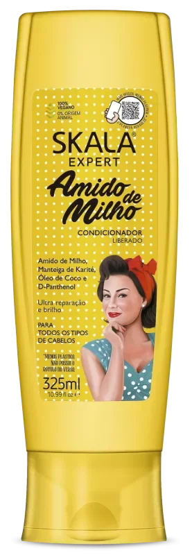 CONDICIONADOR SKALA 325ML AMIDO DE MILHO