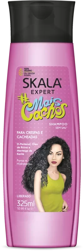 SHAMPOO SKALA 325ML #MAIS CACHOS