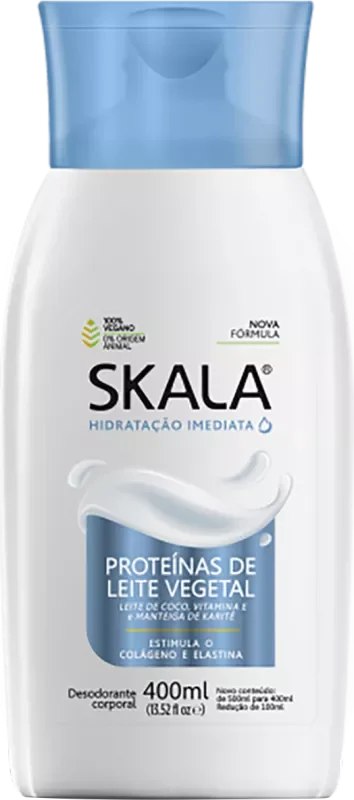 HIDRATANTE SKALA 400ML PROTEÍNAS DE LEITE VEGETAL