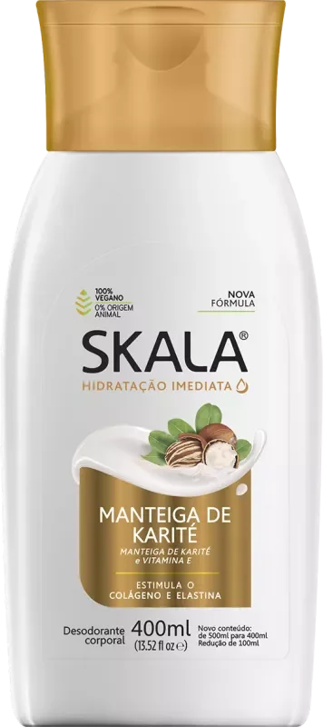 HIDRATANTE SKALA 400ML MANTEIGA DE KARITÉ