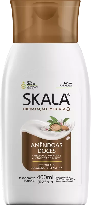 HIDRATANTE SKALA 400ML AMÊNDOAS DOCES