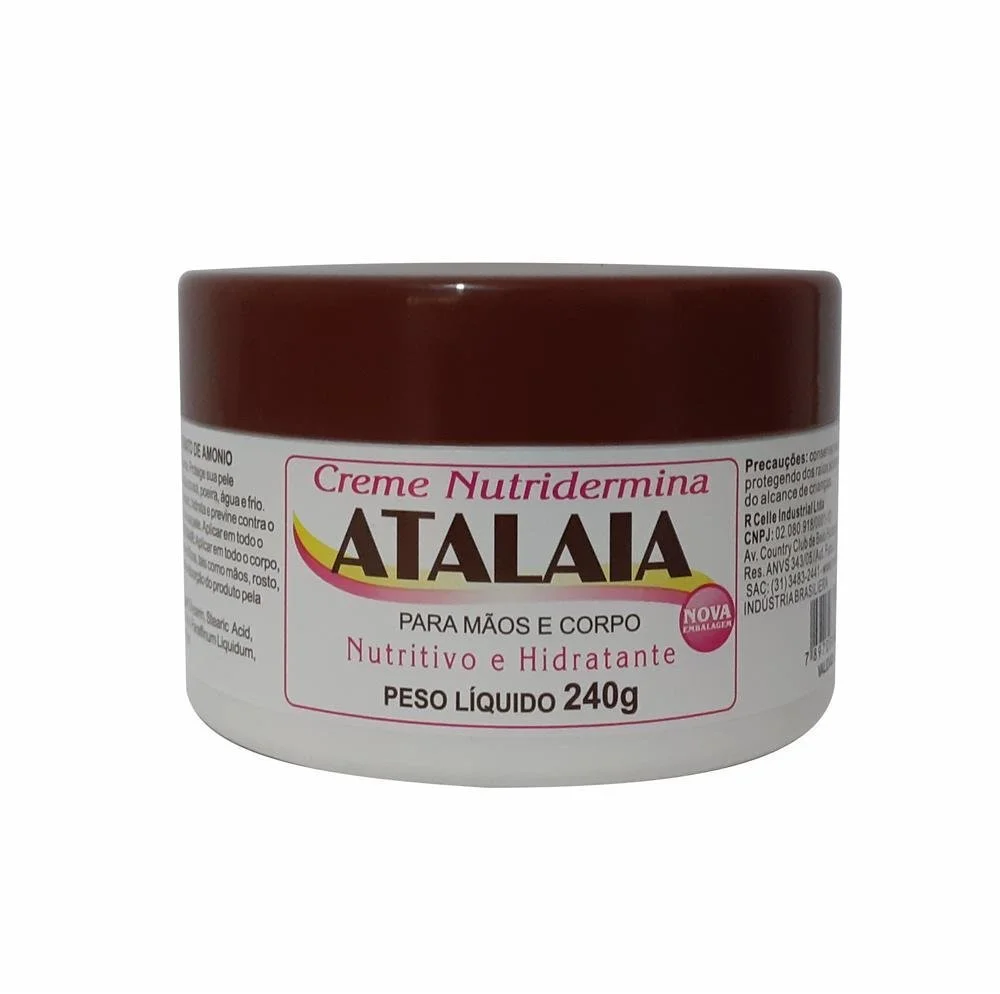 Creme De Pele Maos E Corpo Nutridermina Atalaia 240Gr