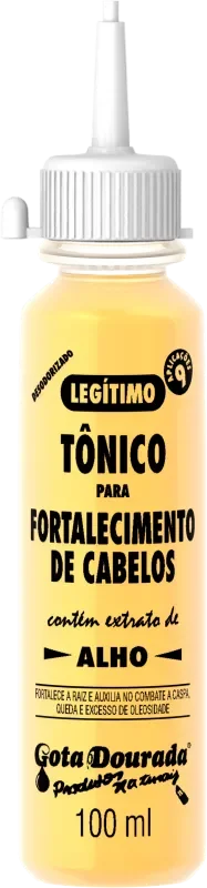TÔNICO CAPILAR GOTA DOURADA 100ML FORTALECIMENTO