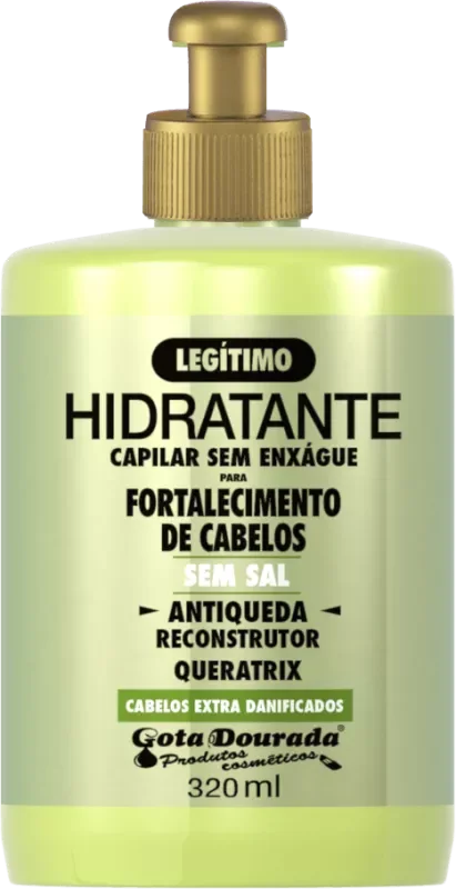 HIDRATANTE CAPILAR GOTA DOURADA 320ML ANTIQUEDA