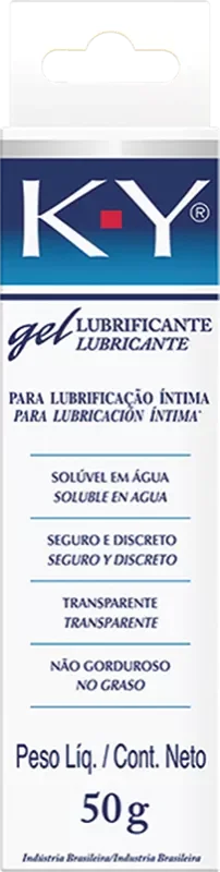 GEL LUBRIFICANTE ÍNTIMO KY 050G ORIGINAL