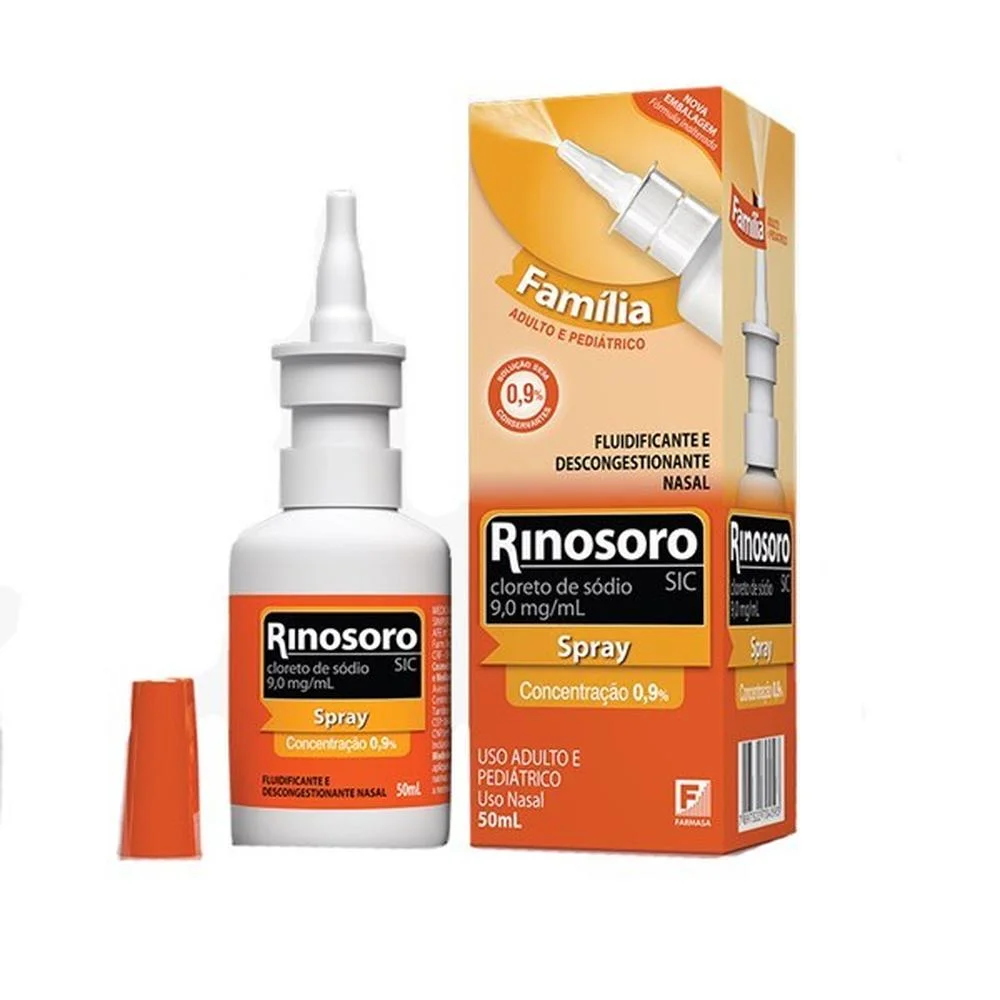 Rinosoro Sic 9mg/ml Descongestionante Nasal em Spray 50ml