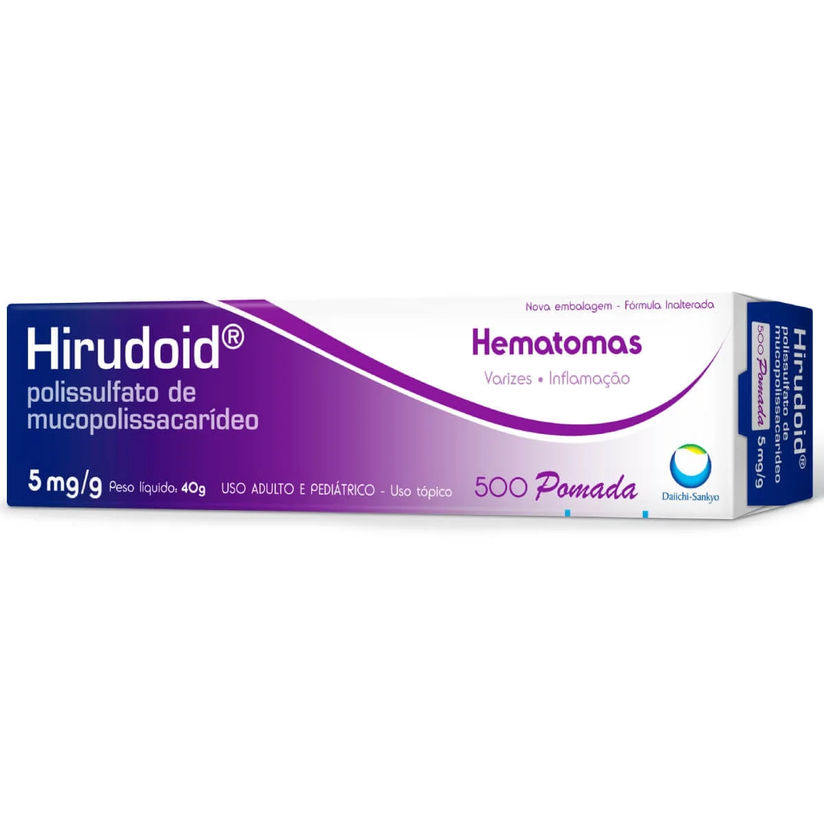 Hirudoid 5mg/g Pomada de Uso Dermatológico Bisnaga 40g