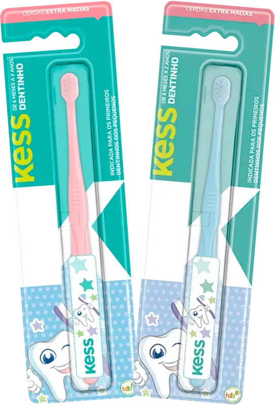 ESCOVA DENTAL KESS 2100 DENTINHO EXTRA MACIA