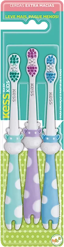 ESCOVA DENTAL KESS 2566 KIDS EXTRA MACIA 3UN