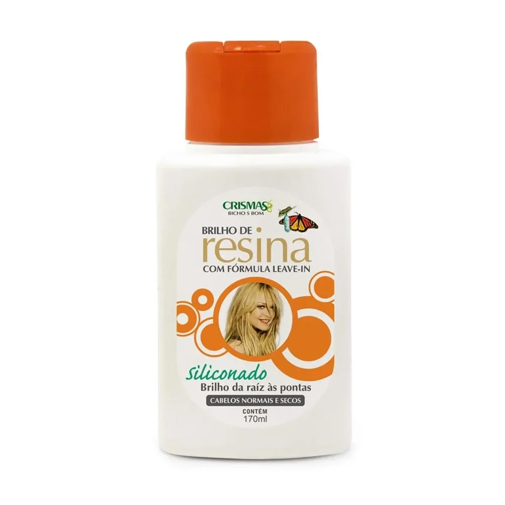 Creme de Pentear Crismas Brilho de Resina Siliconado 170ml