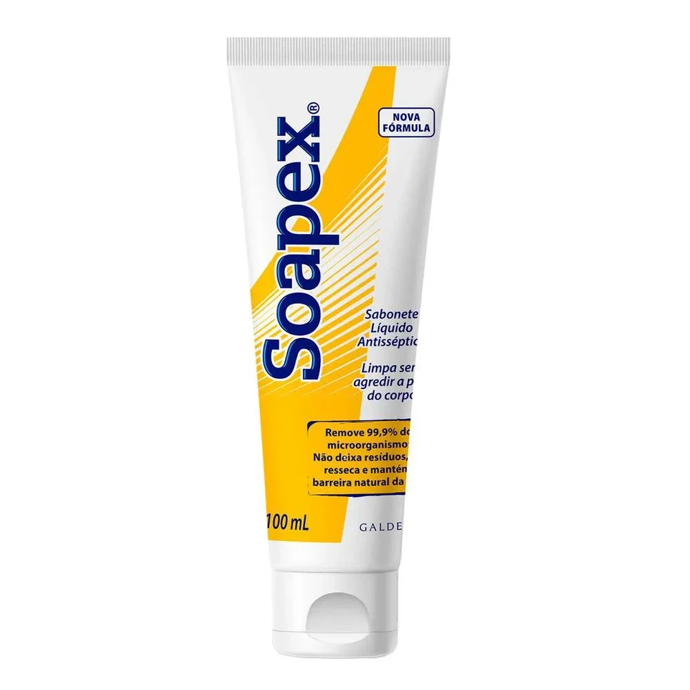 Sabonete Líquido Soapex Antisséptico Cremoso 100ml