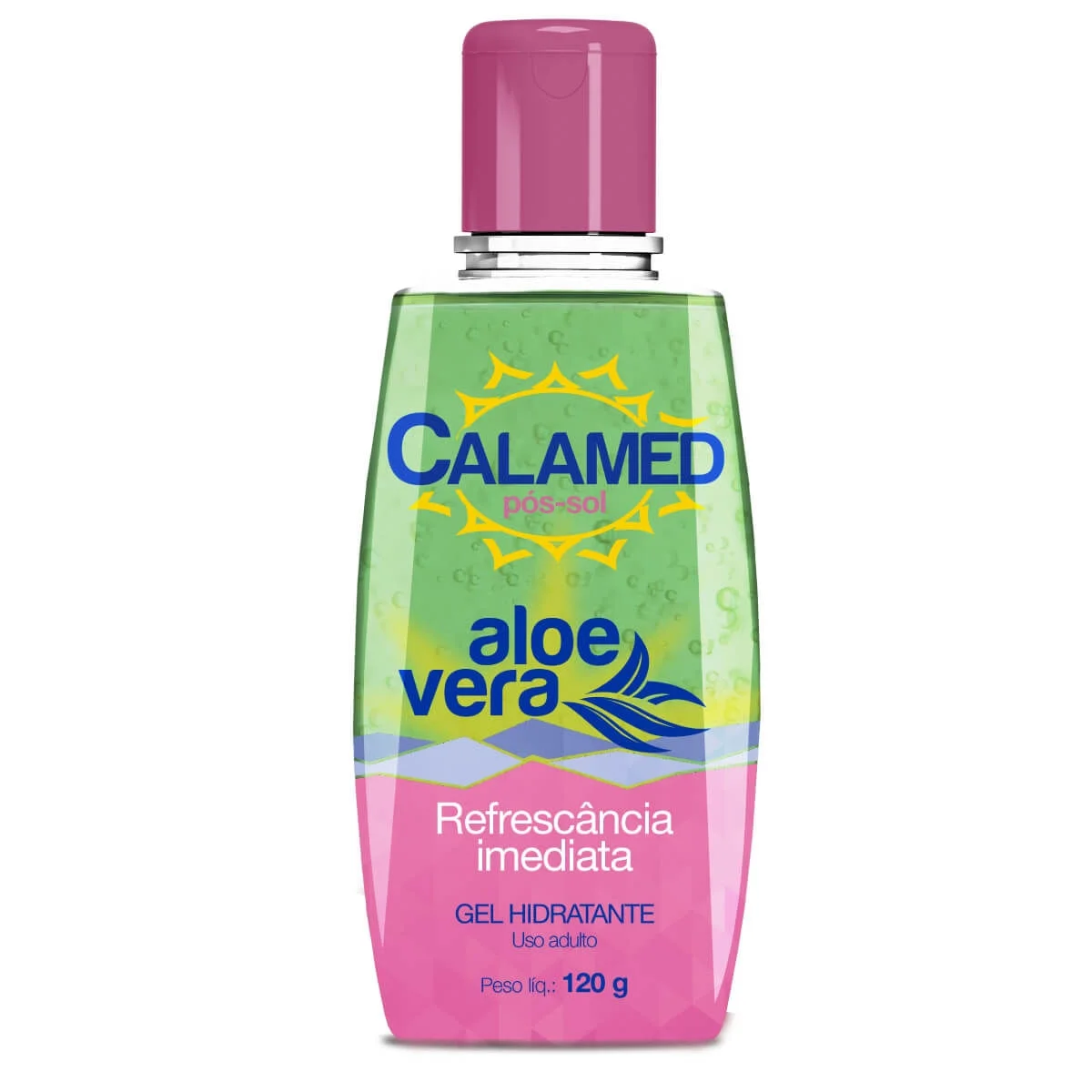 Pós-Sol Calamed Gel Hidratante Aloe Vera 120g