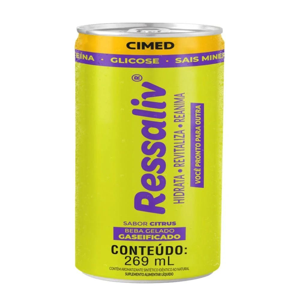 Ressaliv Sabor Citrus Gaseificada 269ml