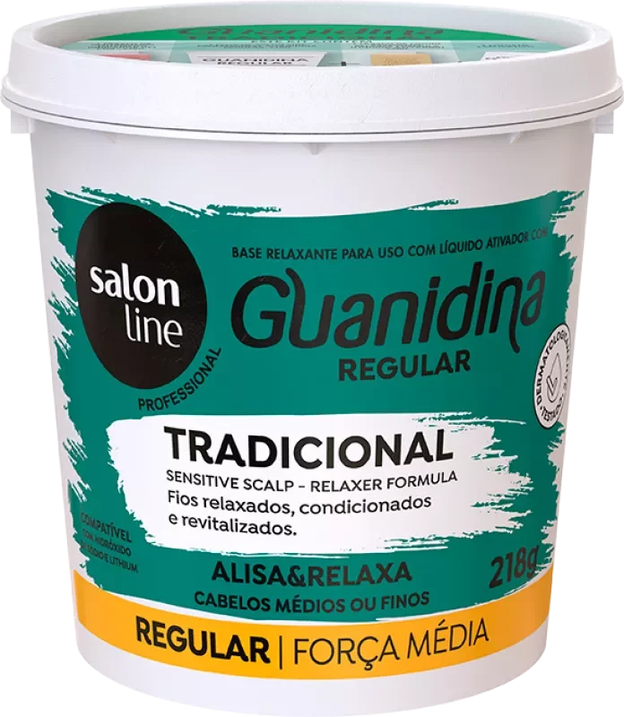 RELAXANTE SALON LINE 218G GUANIDINA TRADICIONAL REGULAR