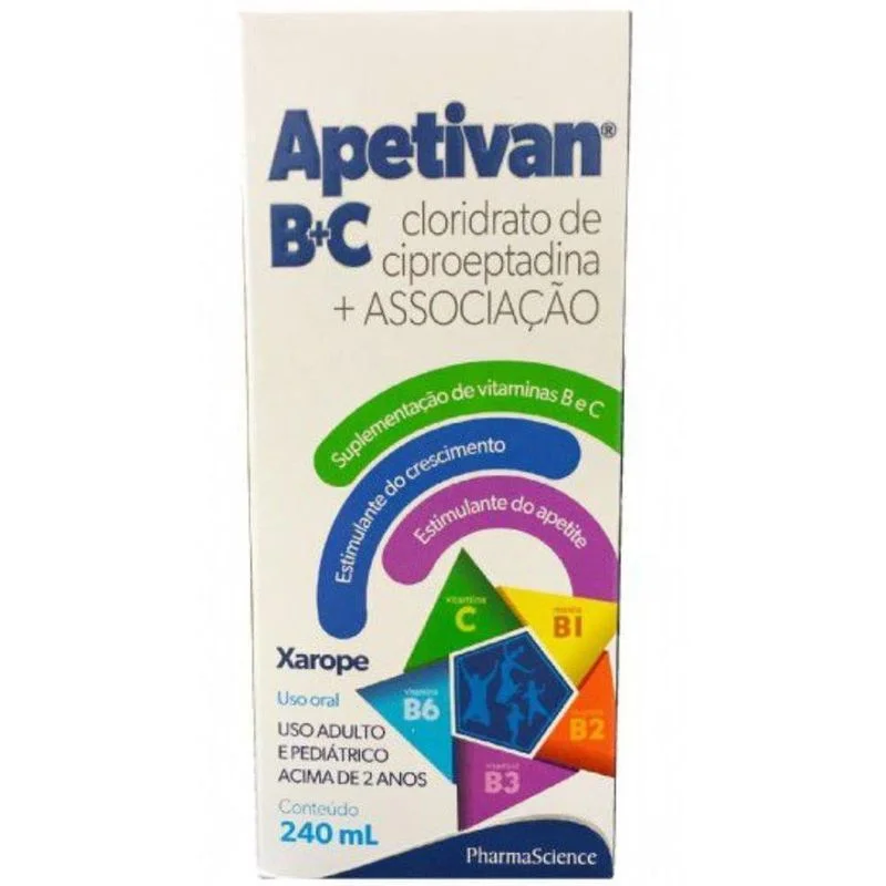 Apetivan Bc Xarope Frasco 240ml