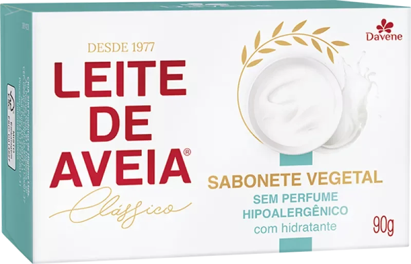 SABONETE LEITE DE AVEIA 90G HIPOALERGÊNICO