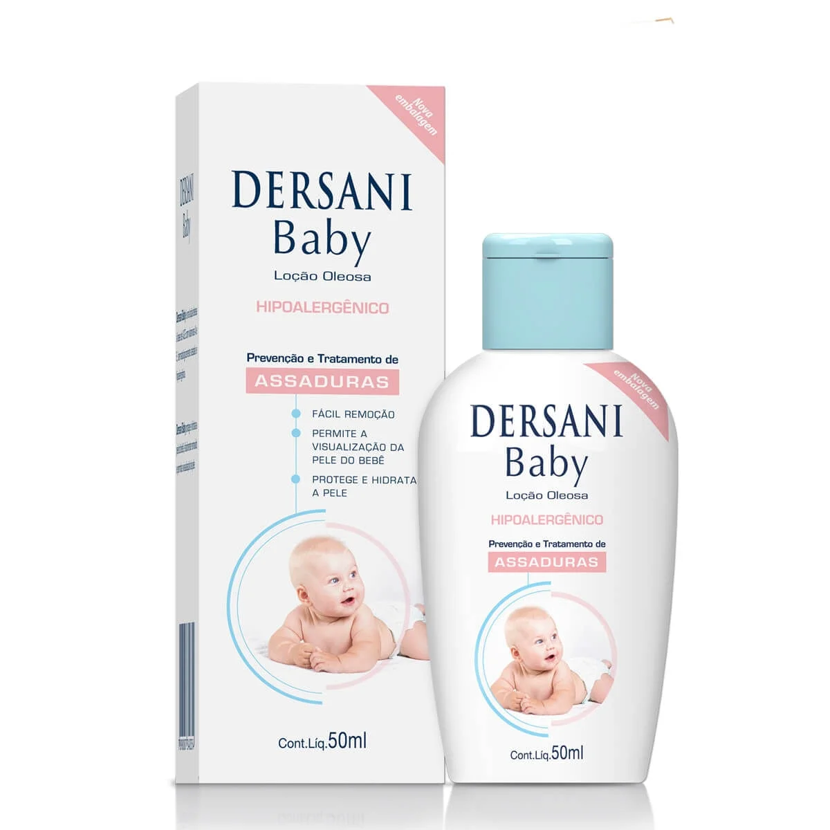 Loção Oleosa Antiassaduras Dersani Baby 50ml