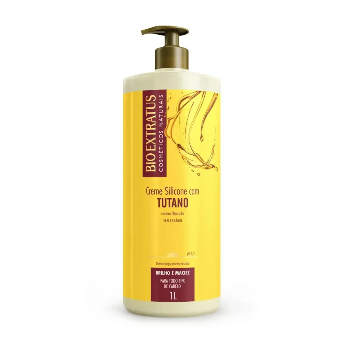 Creme de Silicone Tutano com Filtrto Solar 1000ml - Bio Extratus