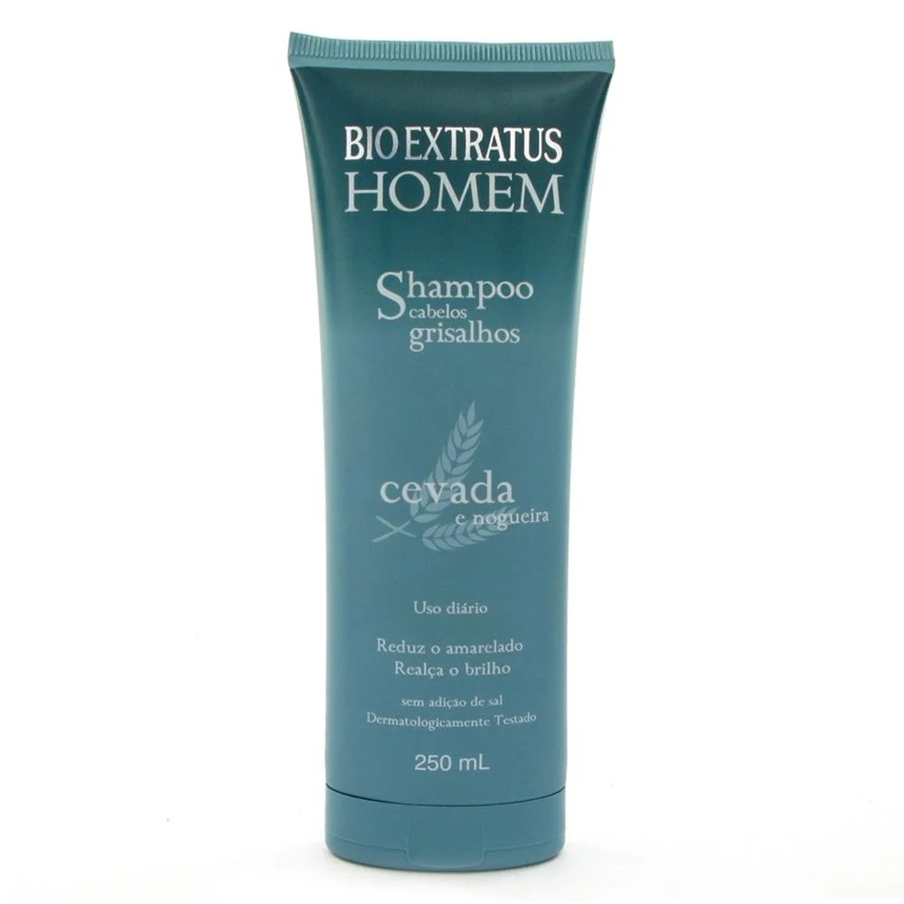 Shampoo Bio Extratus Homem Cevada e Nogueira 250ml