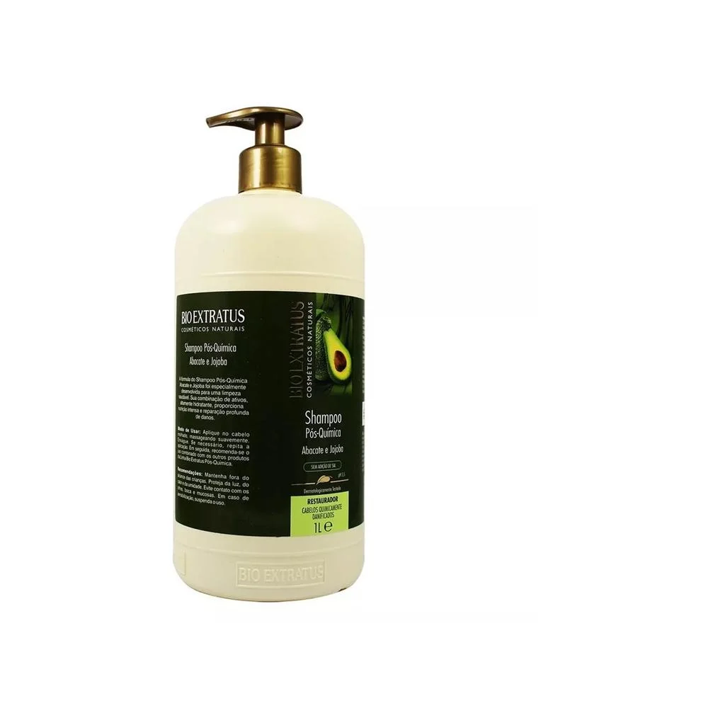 Shampoo Bio Extratus Pós-Química Abacate e Jojoba 1L