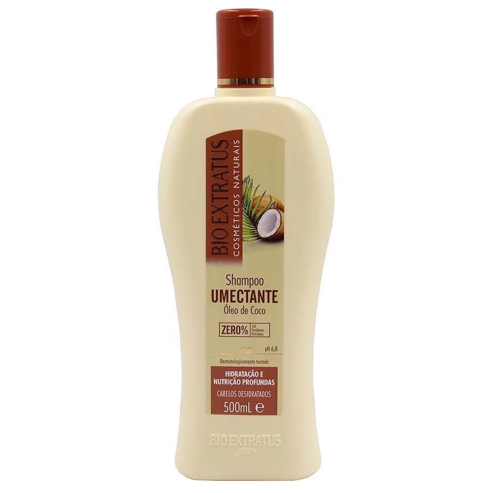 Shampoo Bio Extratus Umectante Óleo de Coco 500ml