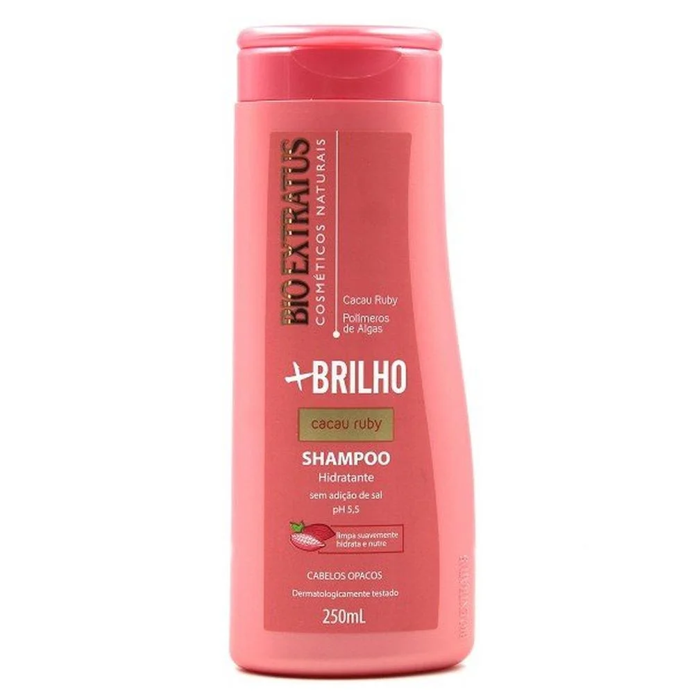 Shampoo Bio Extratus Mais Brilho Cacau Ruby 250ml