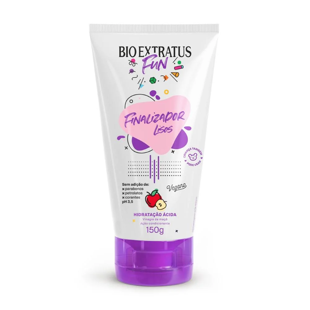 Creme Capilar Bio Extratus Fun Finalizador Lisos 150g
