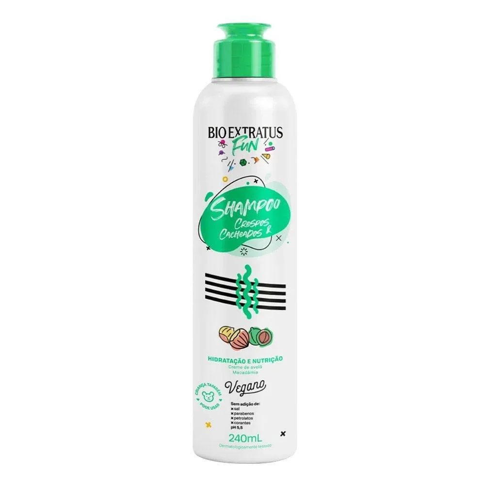 Bio Extratus Fun Shampoo Crespos Cacheados 240ml