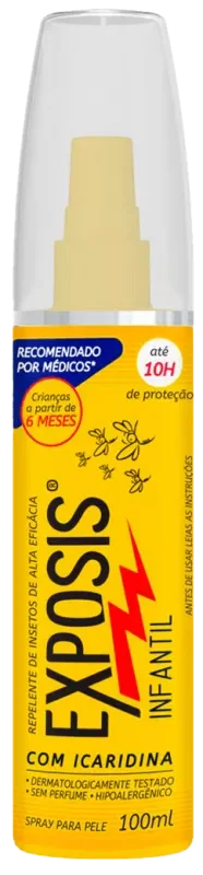 REPELENTE EXPOSIS 100ML SPRAY INFANTIL