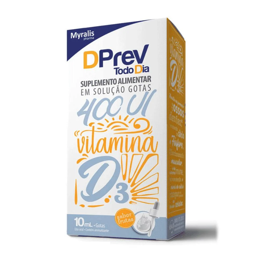 Dprev Todo Dia 400UI Solução Oral 10ml
