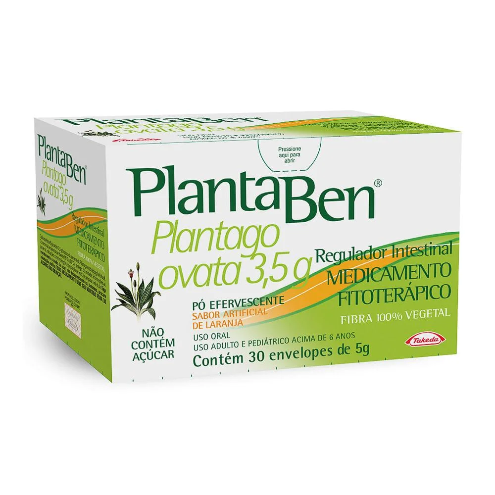 Plantaben 3,5g Pó Efervescente com 30 Envelopes com 5g