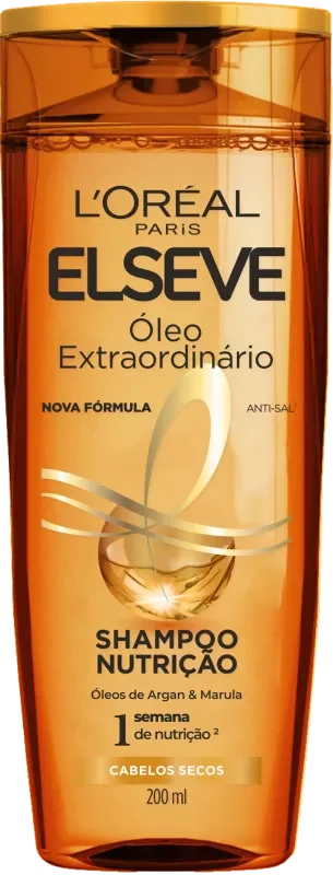 SHAMPOO ELSEVE 200ML ÓLEO EXTRAORDINÁRIO
