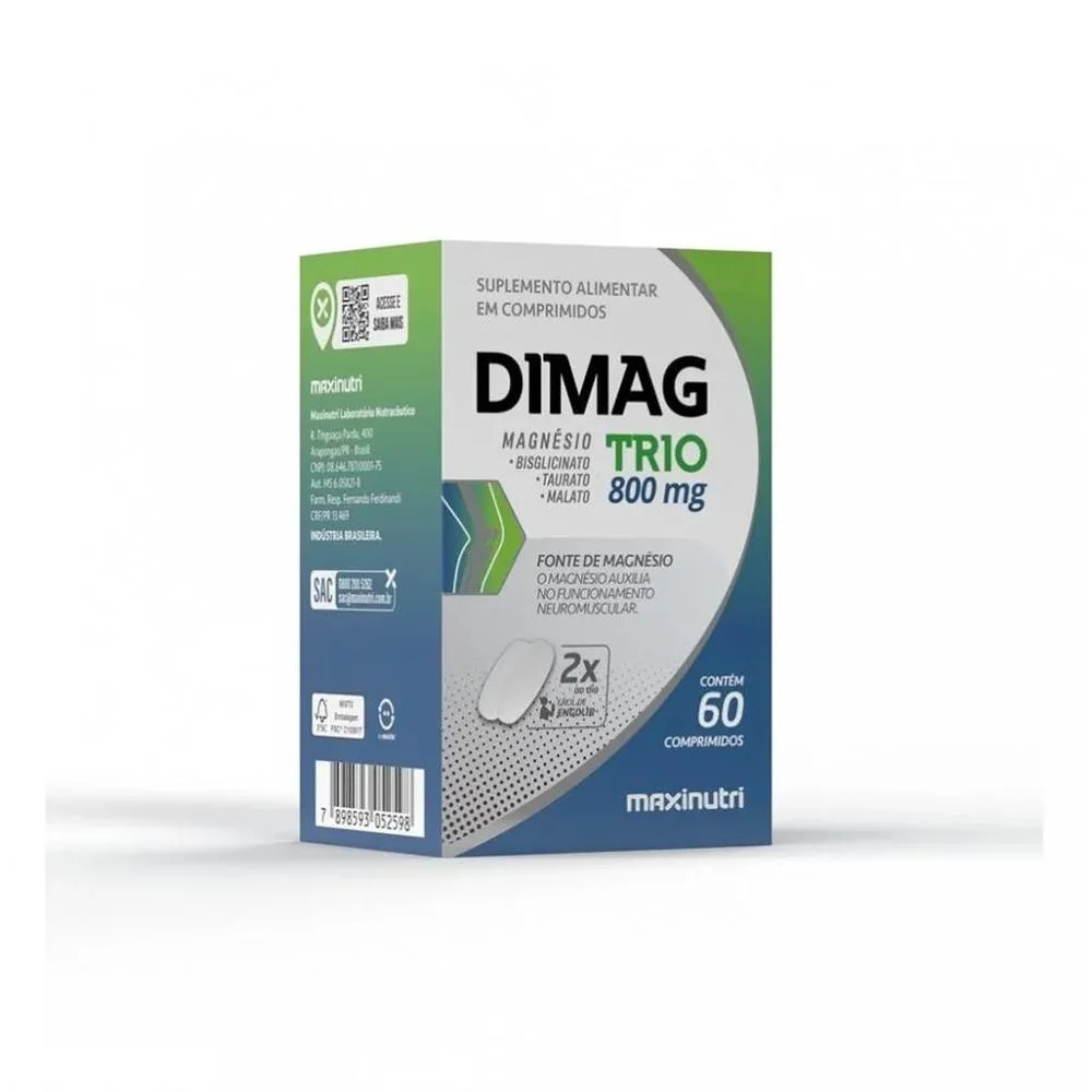 Dimag Trio 800mg com 60 Comprimidos