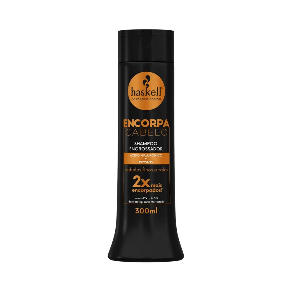 Shampoo Engrossador Encorpa Cabelo Haskell 300ml