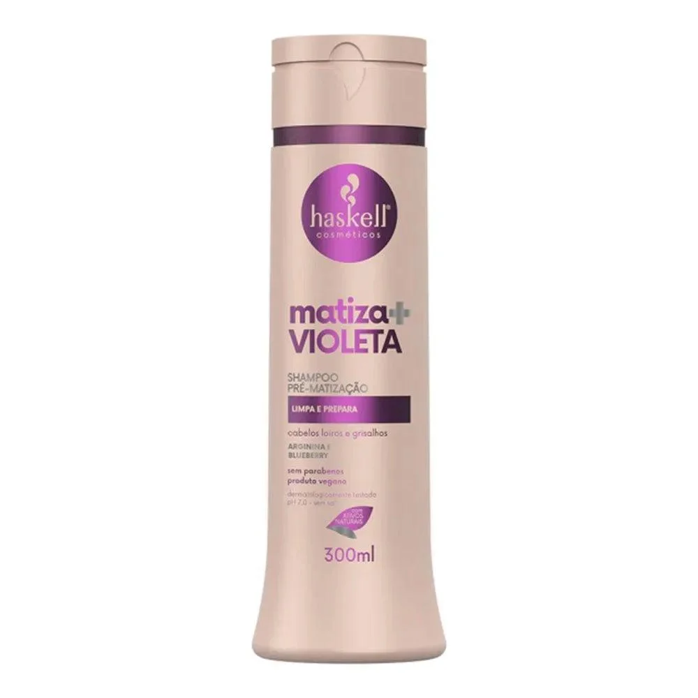 Shampoo Haskell Matiza Mais Violeta 300ml