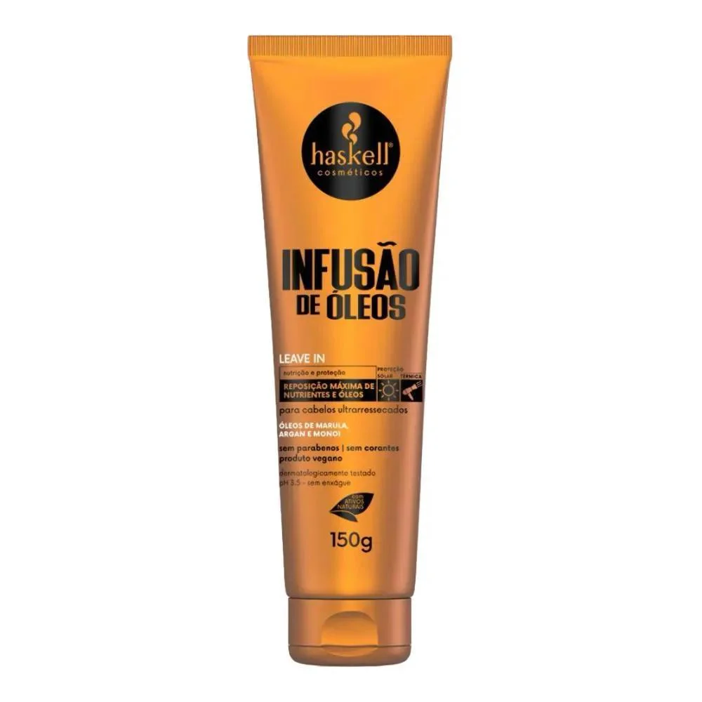 Finalizador Haskell Infusão de Óleos Leave-In 150g