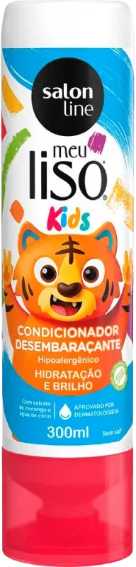 CONDICIONADOR SALON LINE 0300ML MEU LISO KIDS